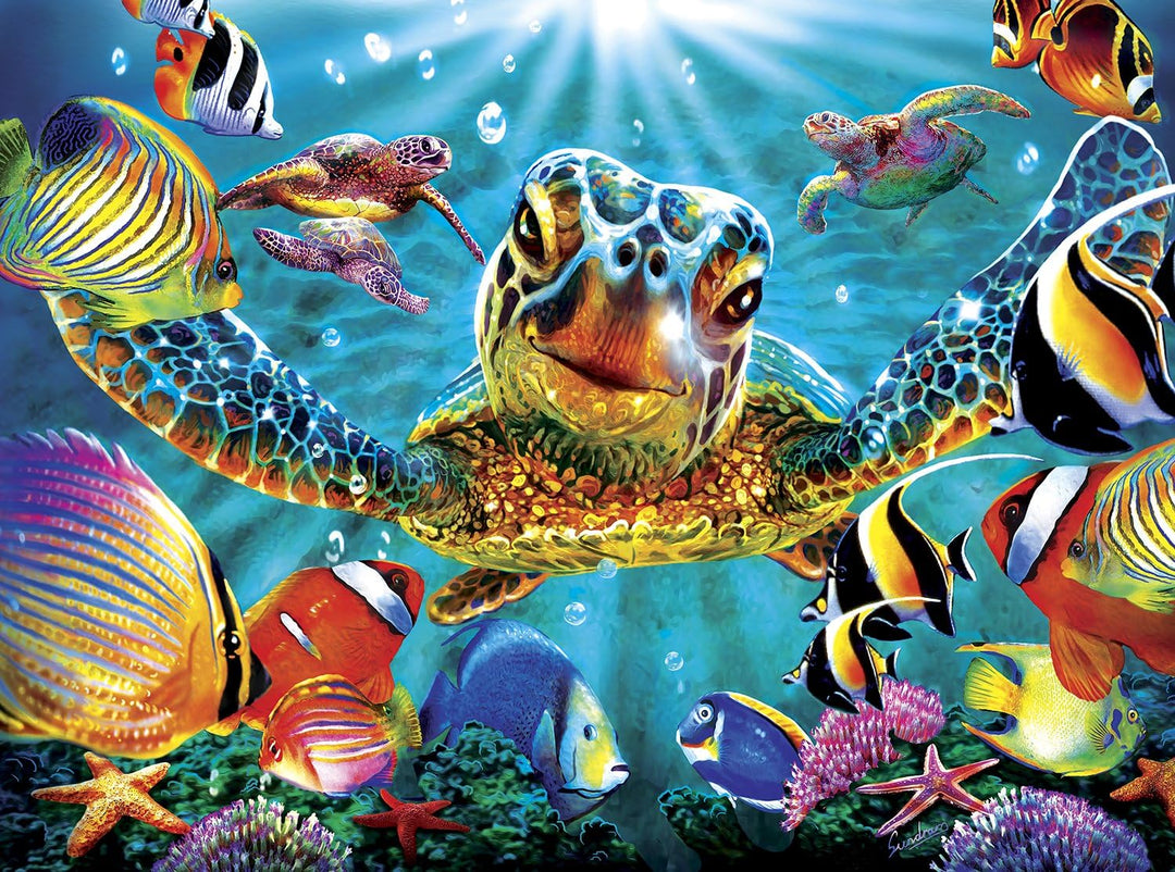 Underwater World 500 1000 pieces puzzles