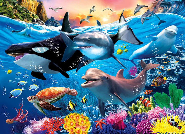 Underwater World 500 1000 pieces puzzles